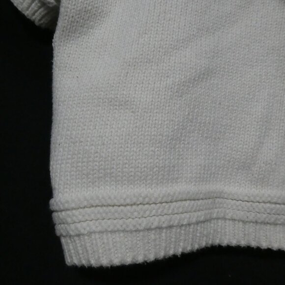 GYMBOREE | xs 3-4 years | White Knit Hooded Short Sleeve Cardigan With Pockets - Picture 13 of 14